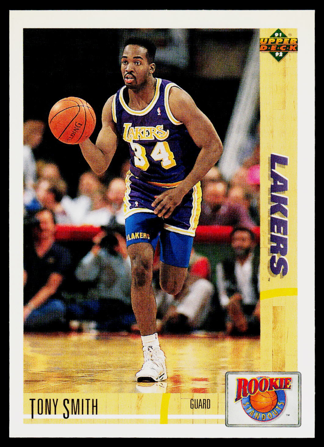 1991-92 Upper Deck #R19 Tony Smith Rookie Standouts
