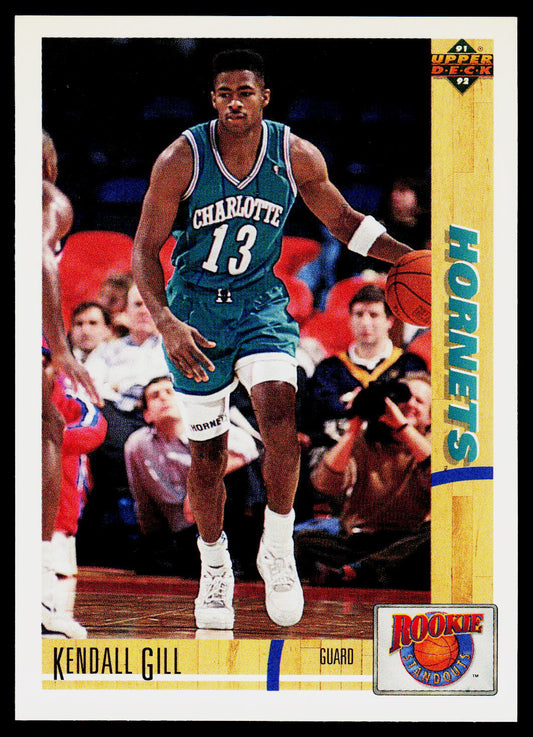 1991-92 Upper Deck #R3 Kendall Gill Rookie Standouts