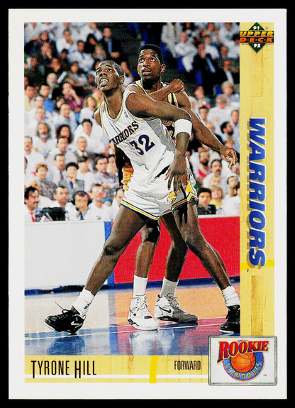 1991-92 Upper Deck #R7 Tyrone Hill Rookie Standouts