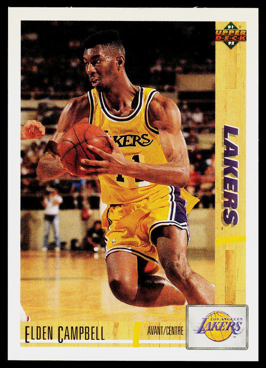 1991 Upper Deck Paris McDonald's Open #M1 Elden Campbell