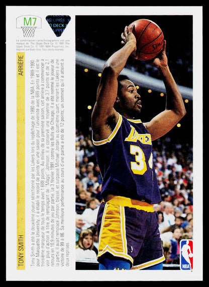 1991 Upper Deck Paris McDonald's Open #M7 Tony Smith