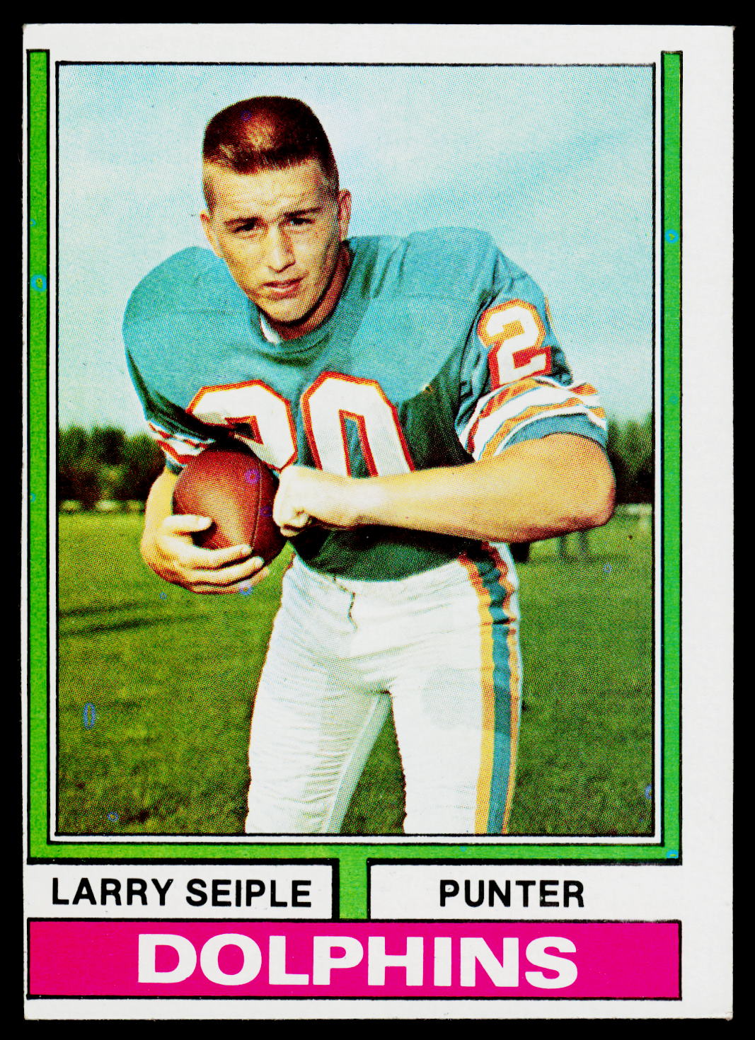 1974 Topps #66 Larry Seiple