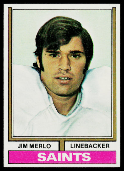 1974 Topps #153 Jim Merlo