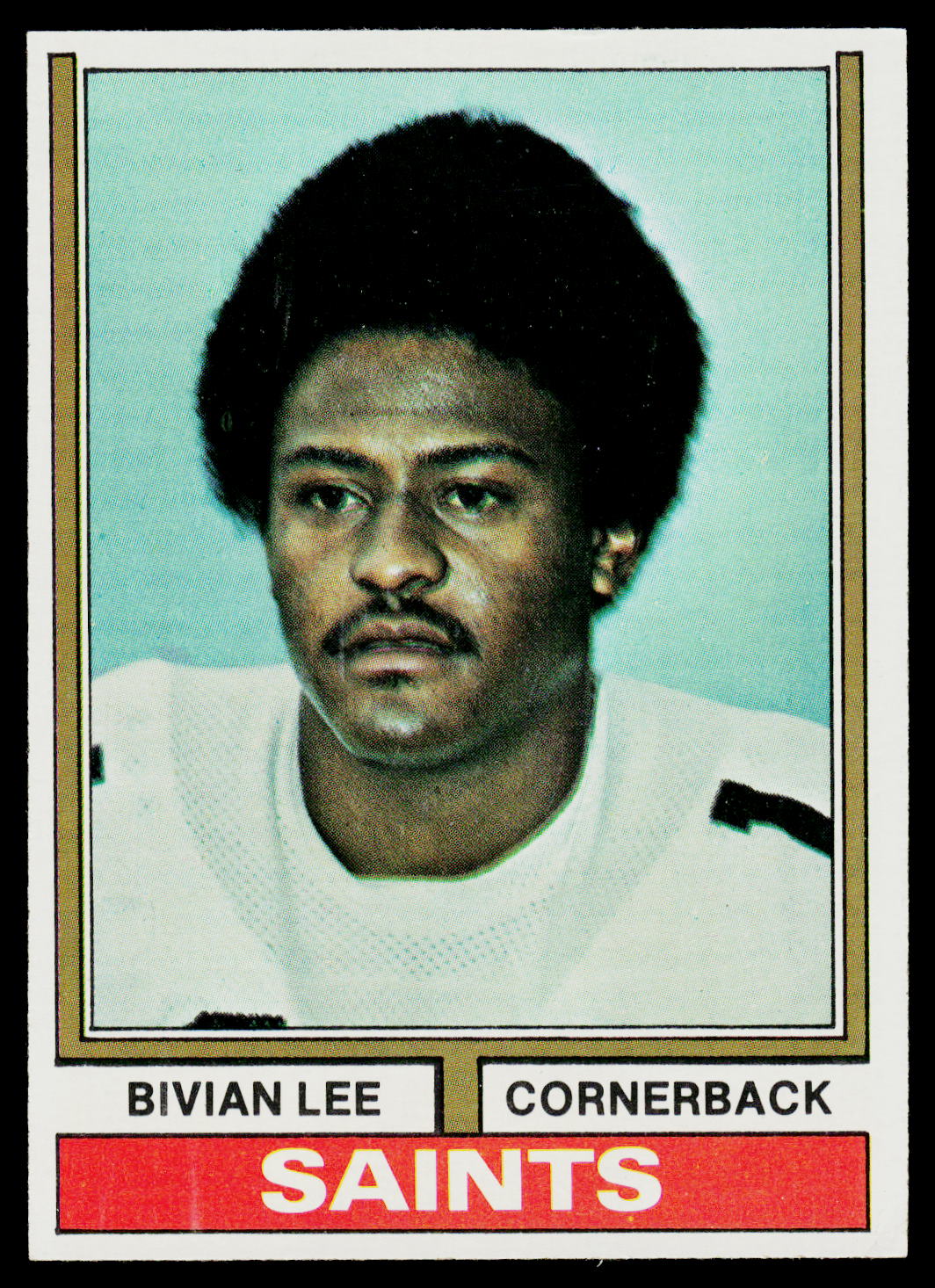 1974 Topps #229 Bivian Lee