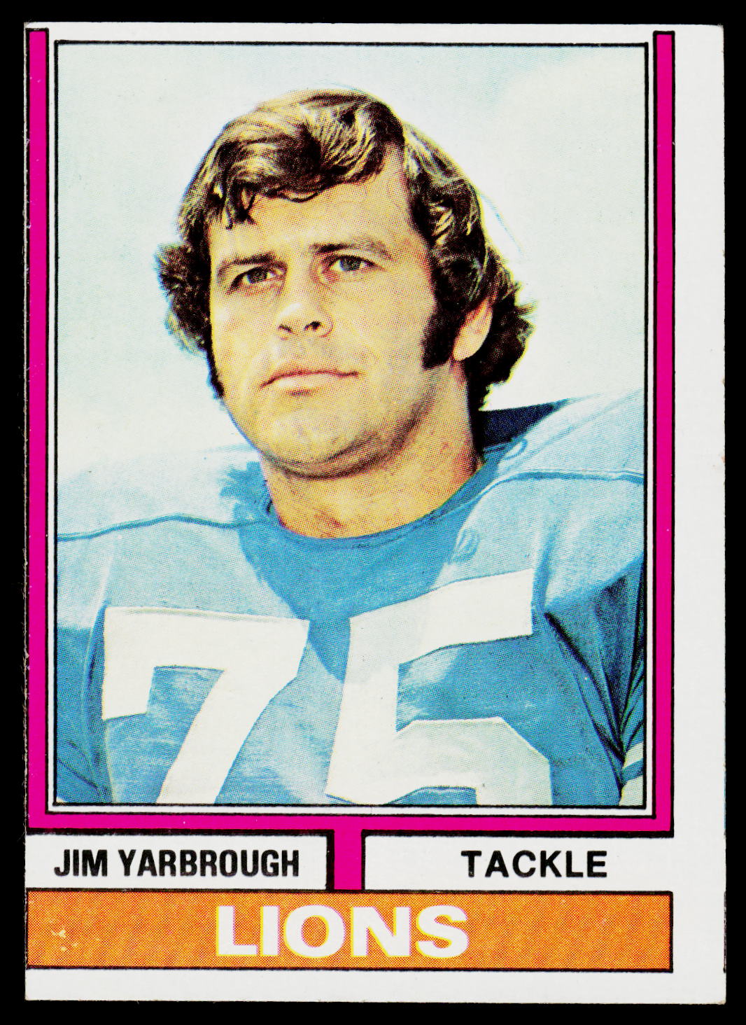 1974 Topps #24 Jim Yarbrough