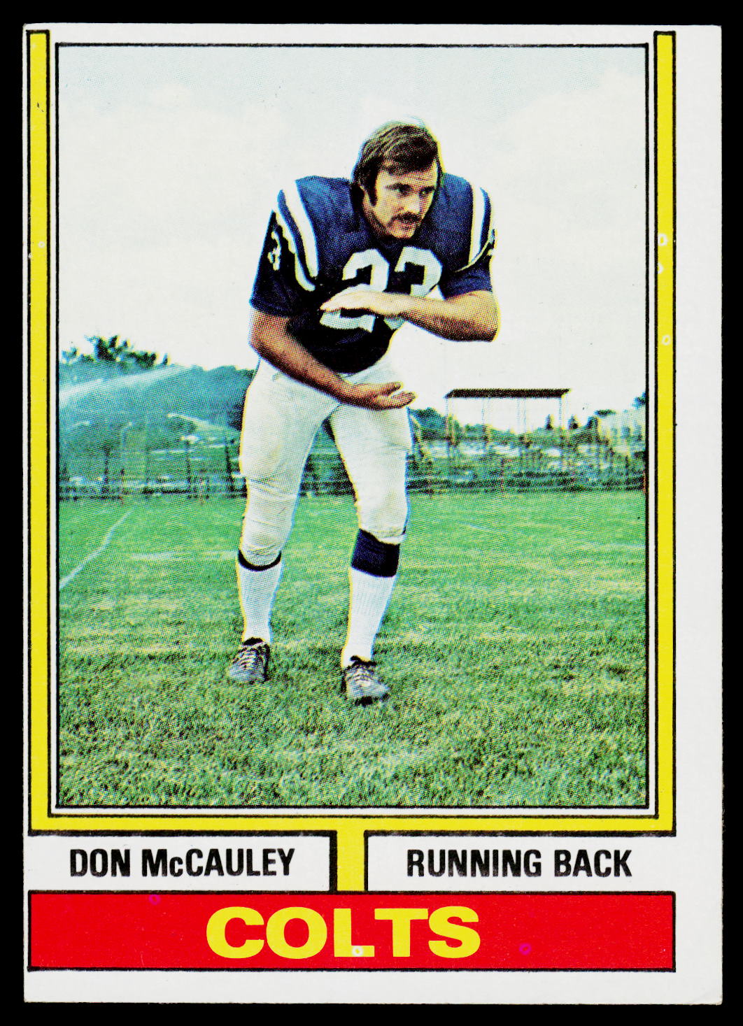 1974 Topps #43 Don McCauley