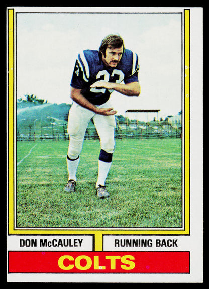 1974 Topps #43 Don McCauley