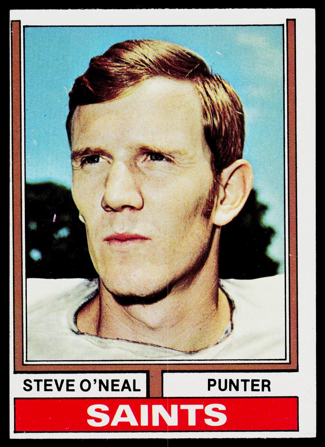 1974 Topps #282 Steve O'Neal