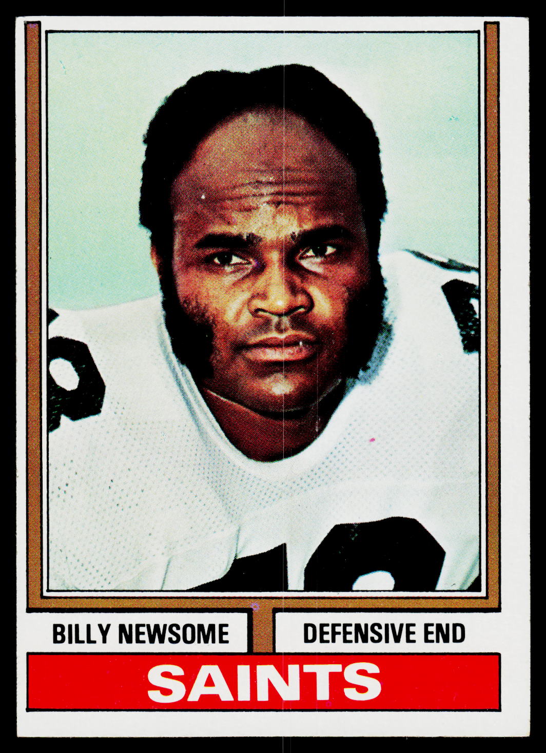 1974 Topps #255 Billy Newsome