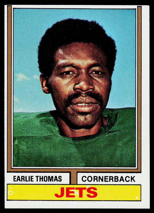 1974 Topps #201 Earlie Thomas