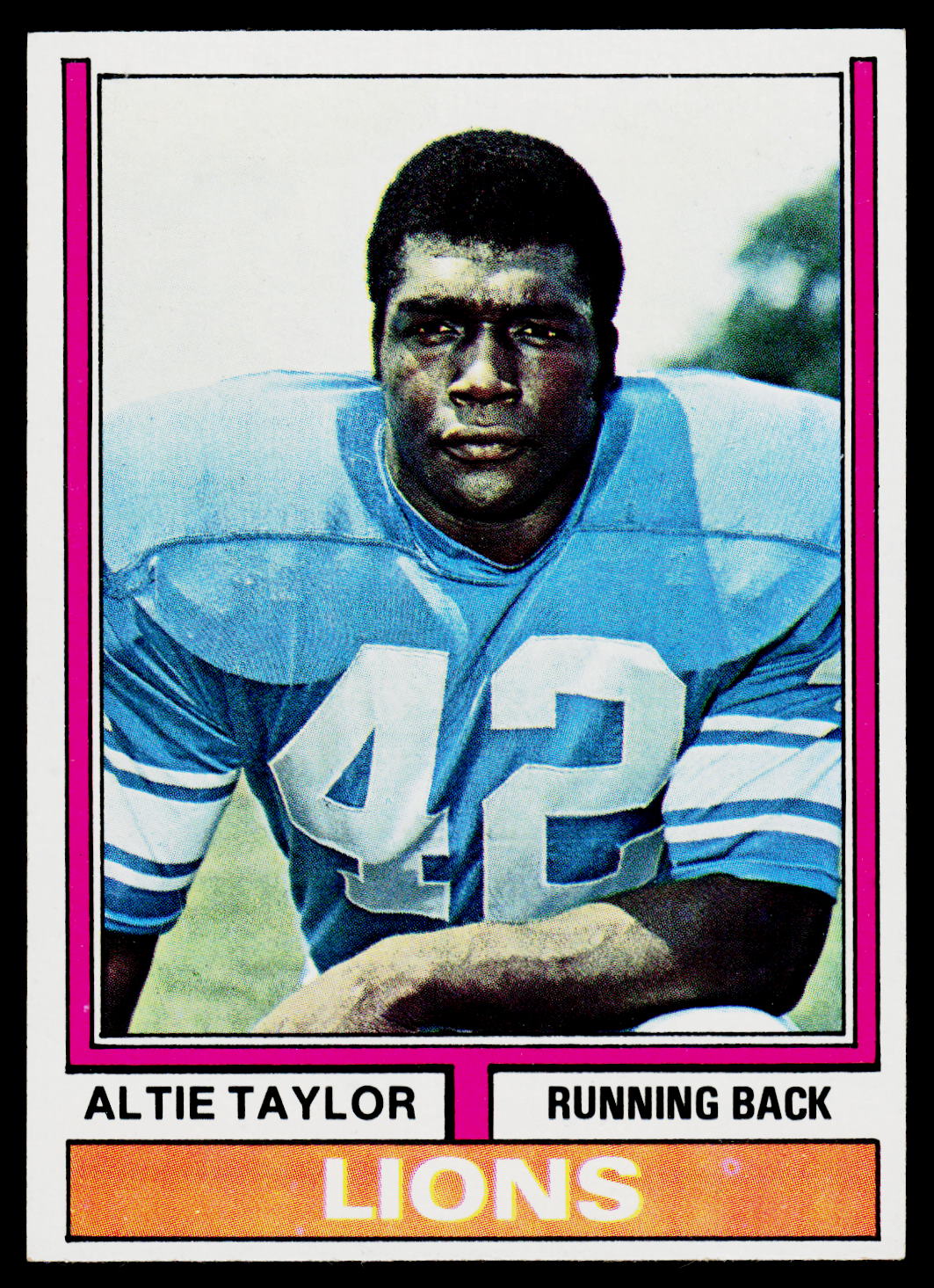 1974 Topps #412 Altie Taylor