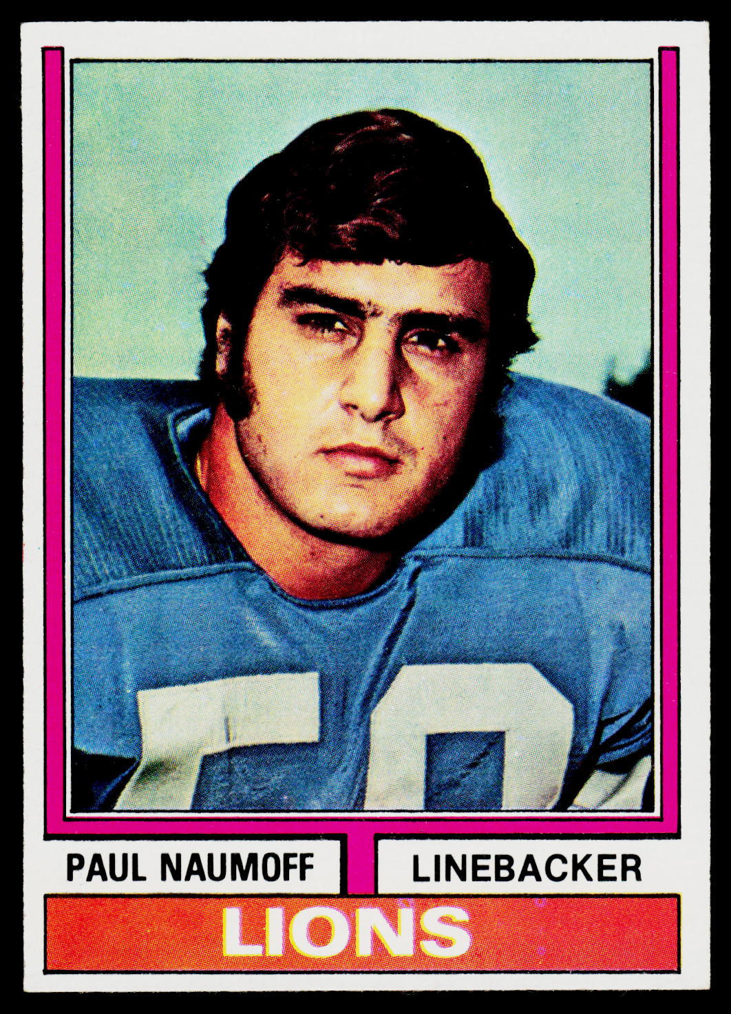 1974 Topps #327 Paul Naumoff