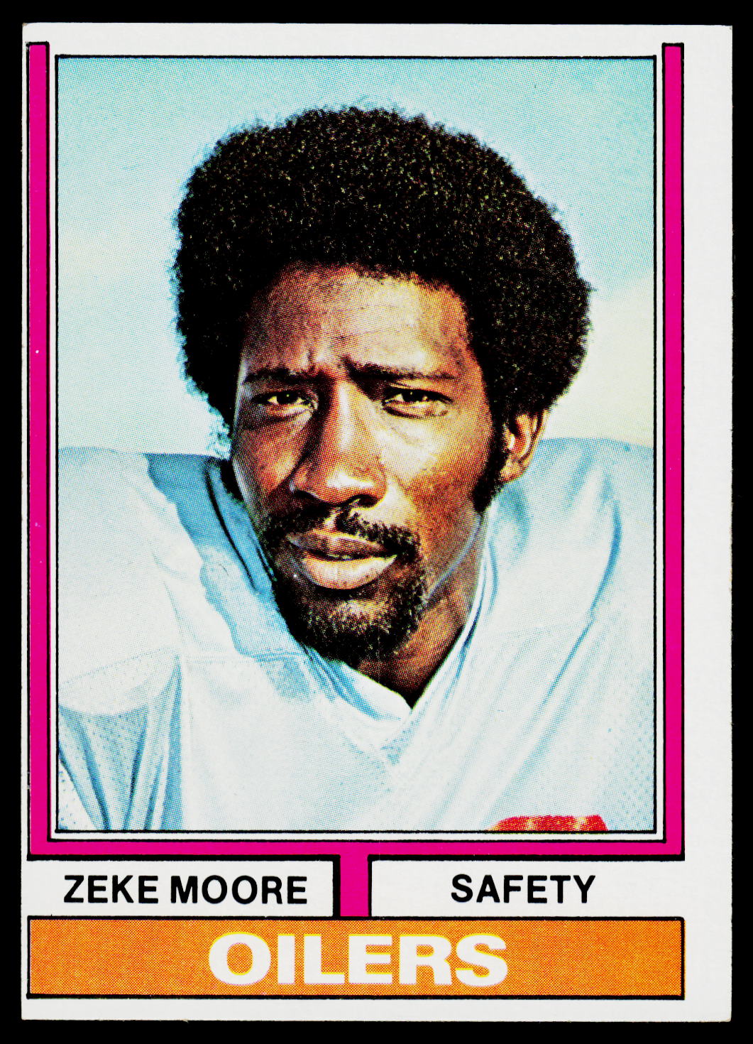 1974 Topps #104 Zeke Moore