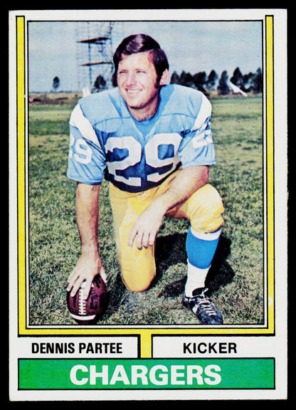 1974 Topps #503 Dennis Partee