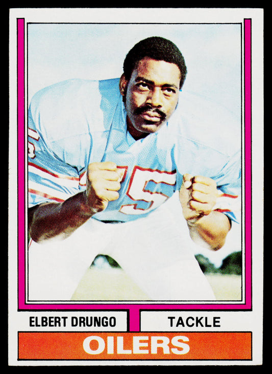 1974 Topps #388 Elbert Drungo