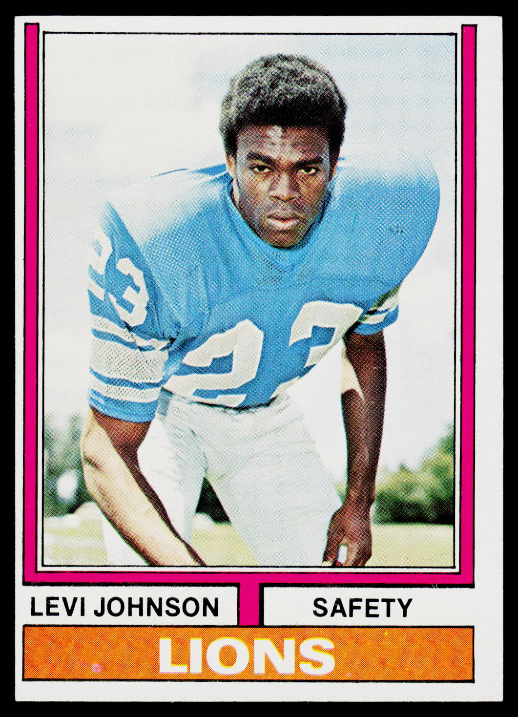1974 Topps #224 Levi Johnson