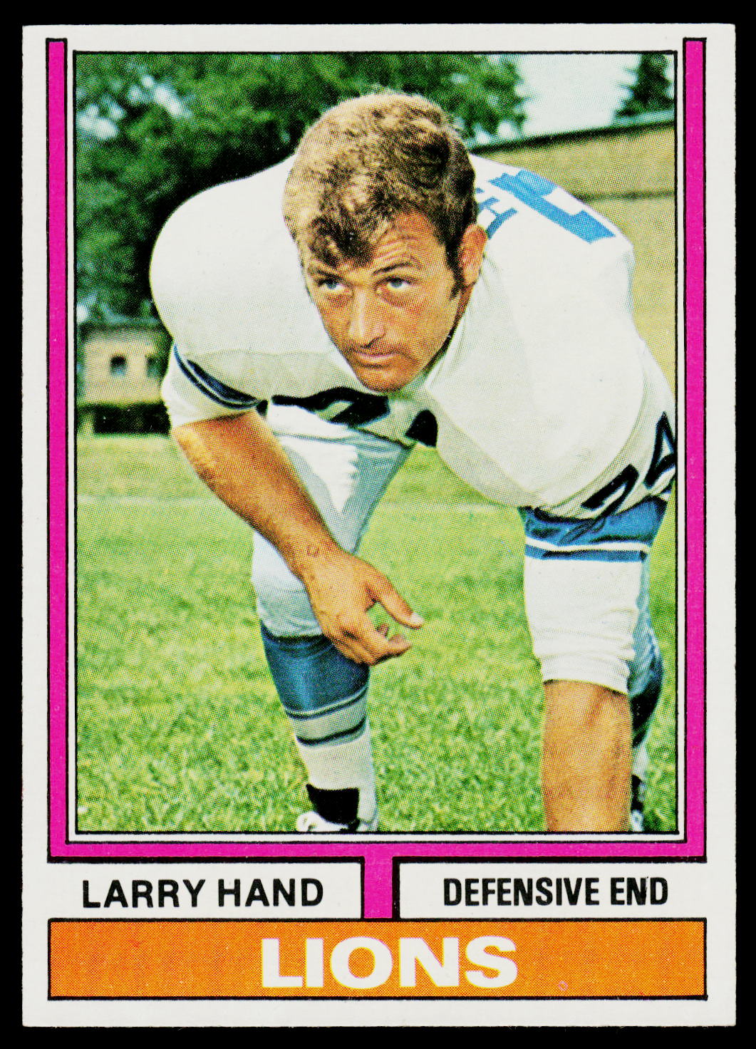 1974 Topps #198 Larry Hand