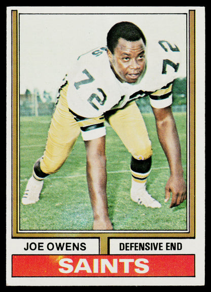1974 Topps #191 Joe Owens