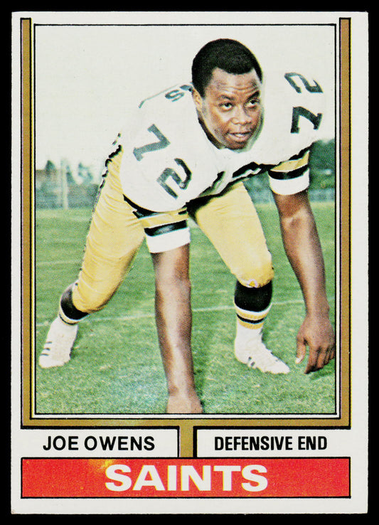 1974 Topps #191 Joe Owens