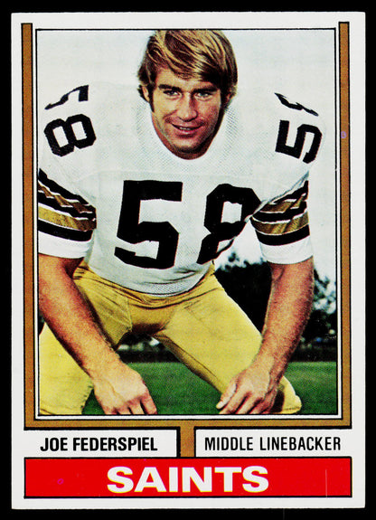 1974 Topps #417 Joe Federspiel