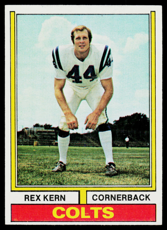 1974 Topps #222 Rex Kern