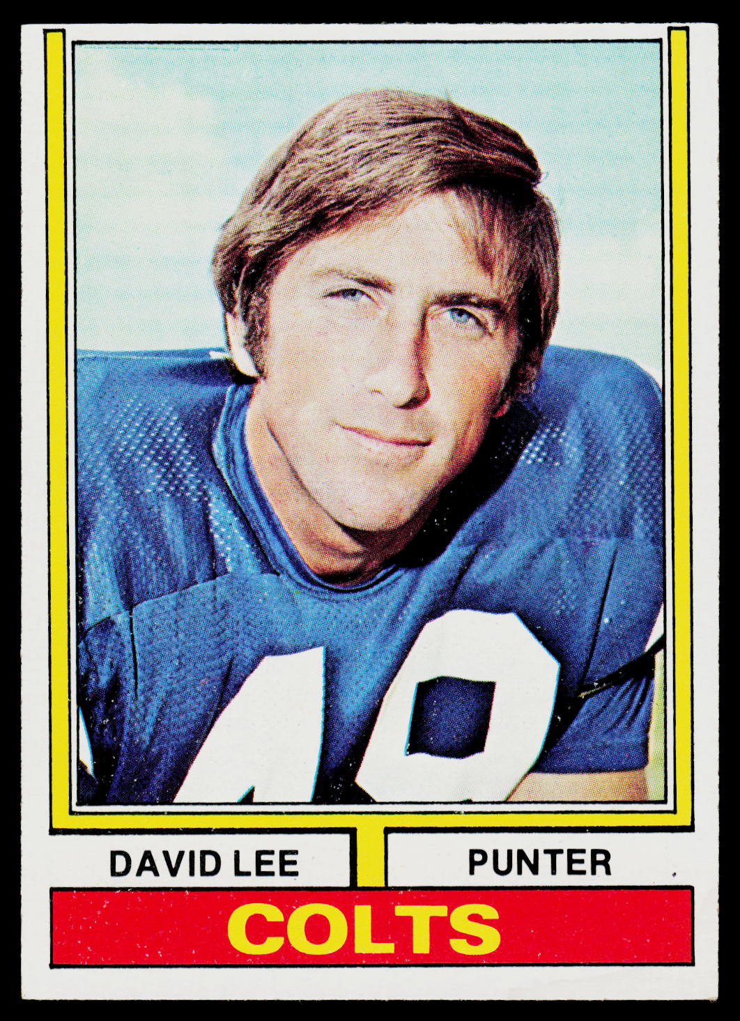 1974 Topps #17 David Lee
