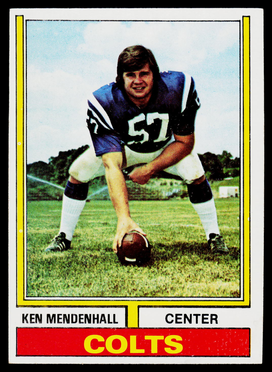 1974 Topps #434 Ken Mendenhall