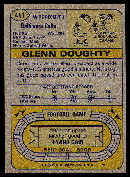 1974 Topps #411 Glenn Doughty