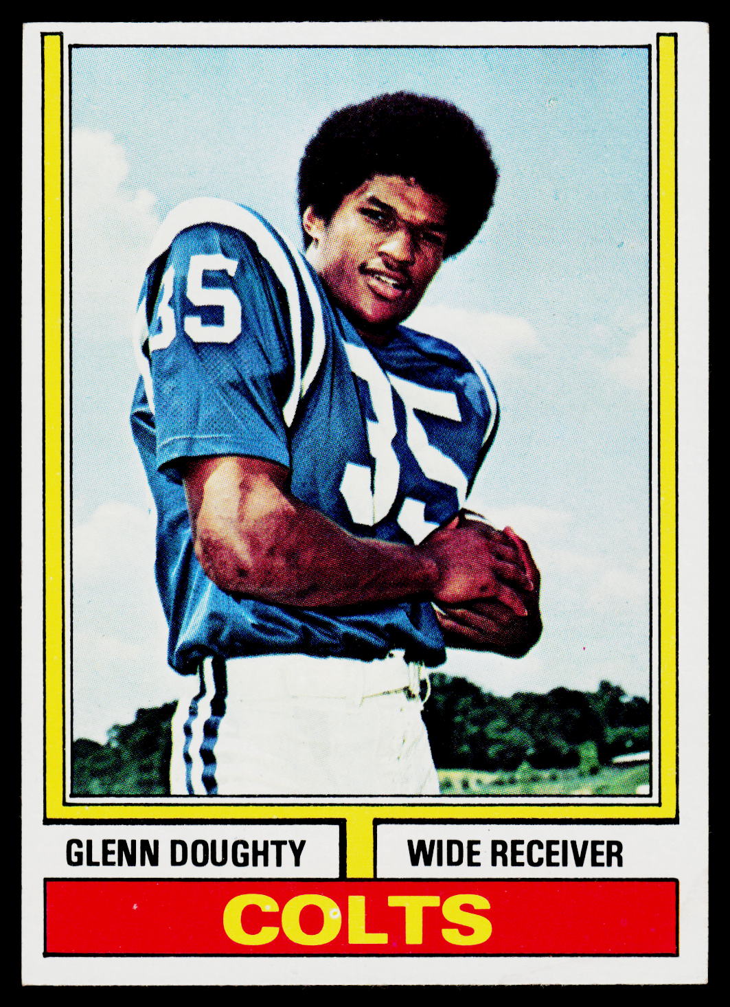 1974 Topps #411 Glenn Doughty