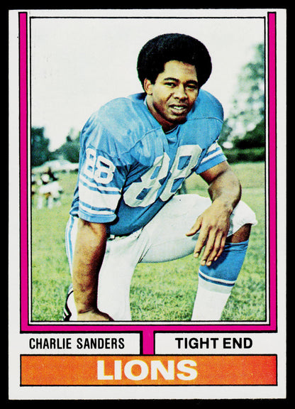 1974 Topps #440 Charlie Sanders