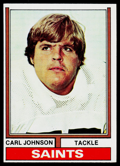 1974 Topps #308 Carl Johnson
