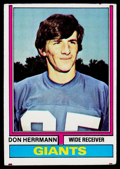 1974 Topps #481 Don Herrmann