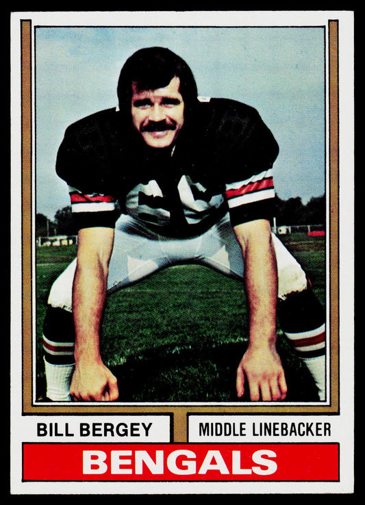 1974 Topps #447 Bill Bergey