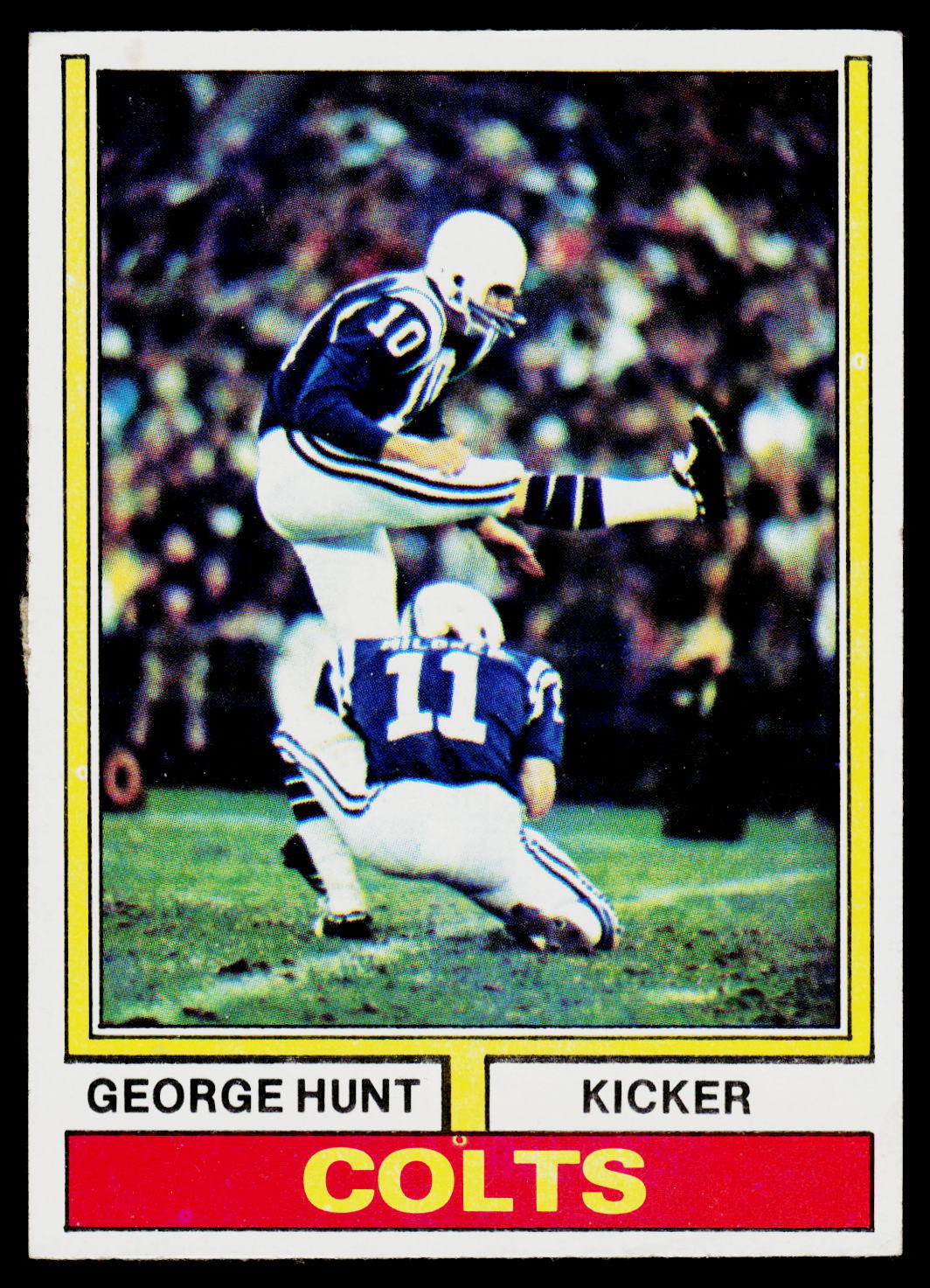 1974 Topps #482 George Hunt