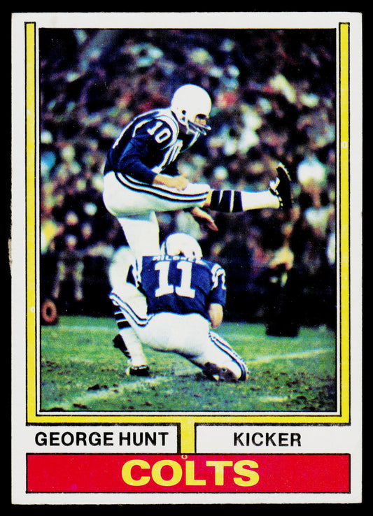 1974 Topps #482 George Hunt