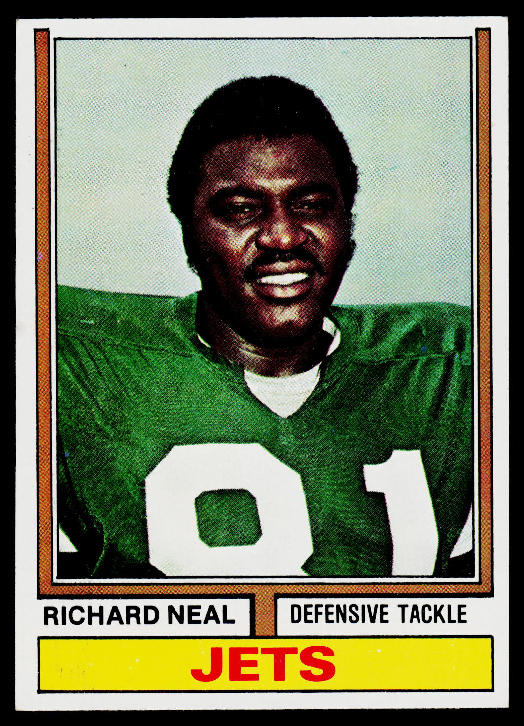 1974 Topps #468 Richard Neal