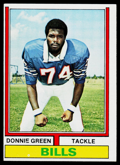 1974 Topps #27 Donnie Green