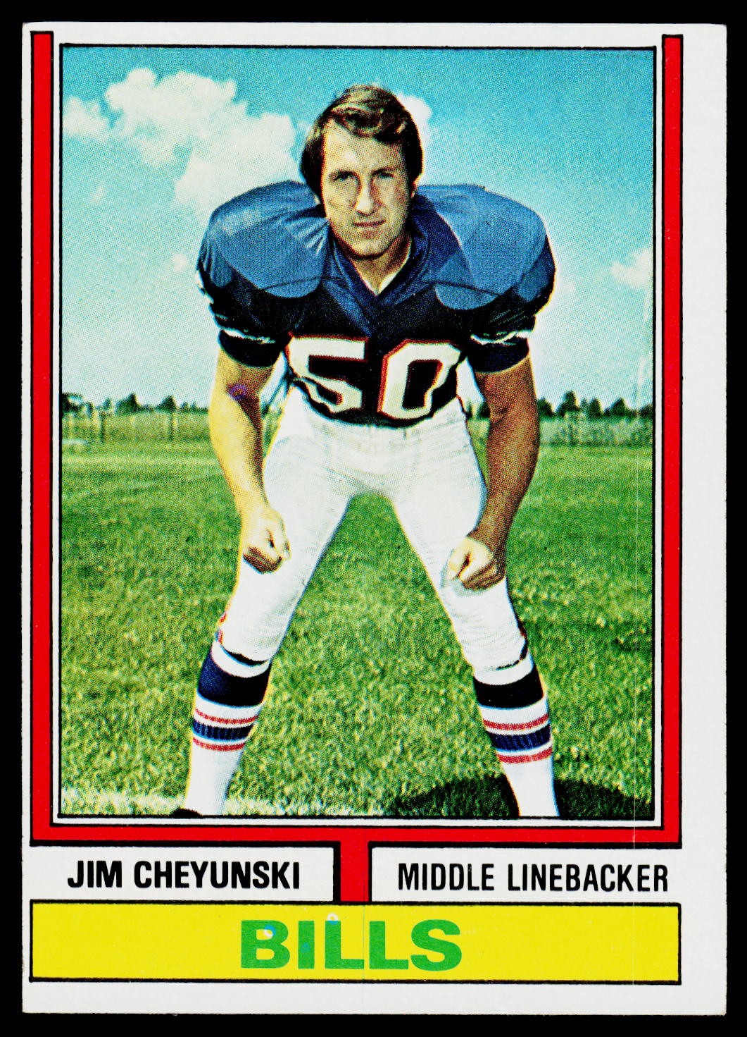 1974 Topps #53 Jim Cheyunski
