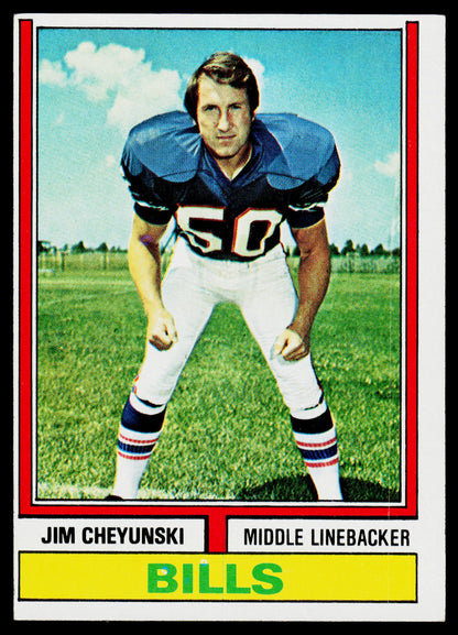 1974 Topps #53 Jim Cheyunski