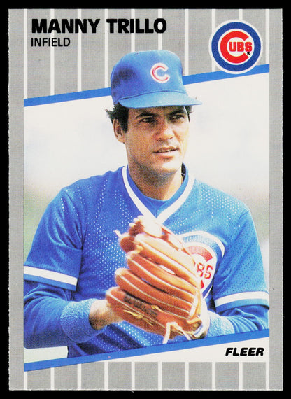 1989 Fleer #440 Manny Trillo