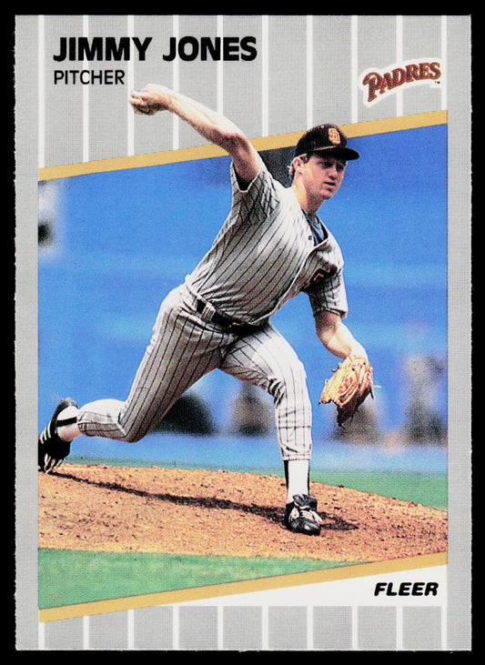 1989 Fleer #308 Jimmy Jones