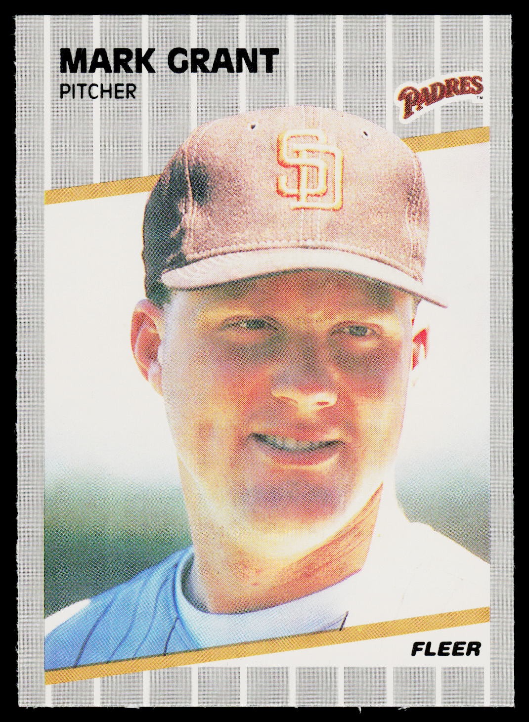 1989 Fleer #304 Mark Grant