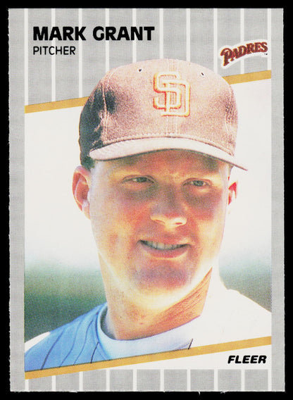 1989 Fleer #304 Mark Grant