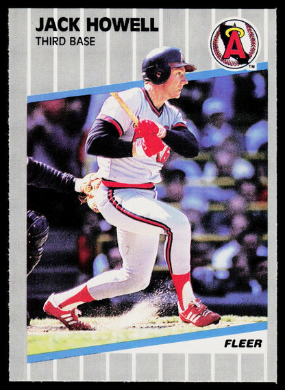 1989 Fleer #480 Jack Howell