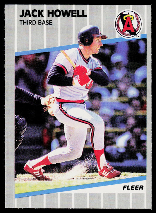 1989 Fleer #480 Jack Howell