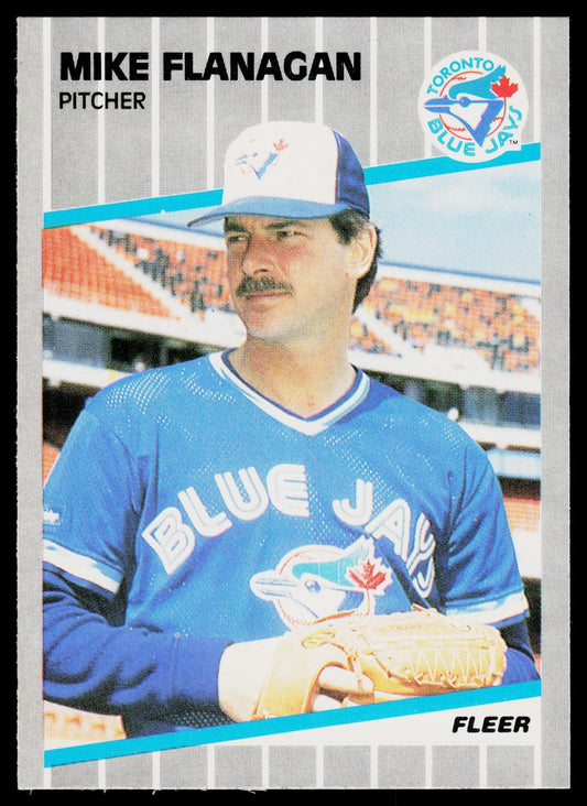 1989 Fleer #233 Mike Flanagan