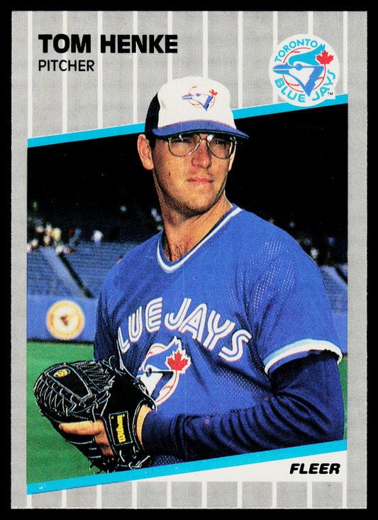 1989 Fleer #235 Tom Henke