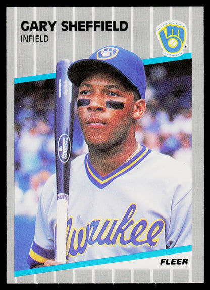 1989 Fleer #196 Gary Sheffield