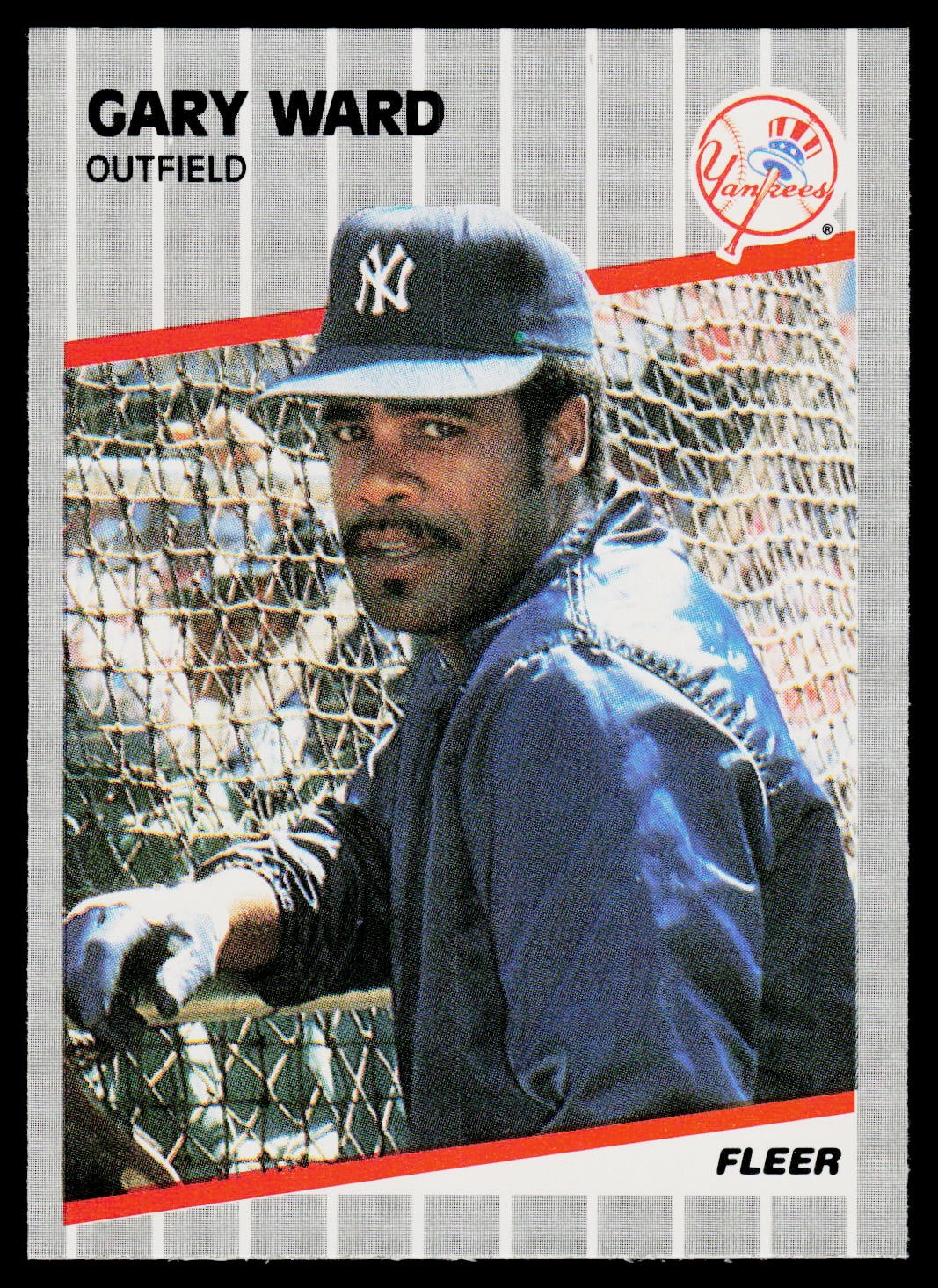 1989 Fleer #273 Gary Ward
