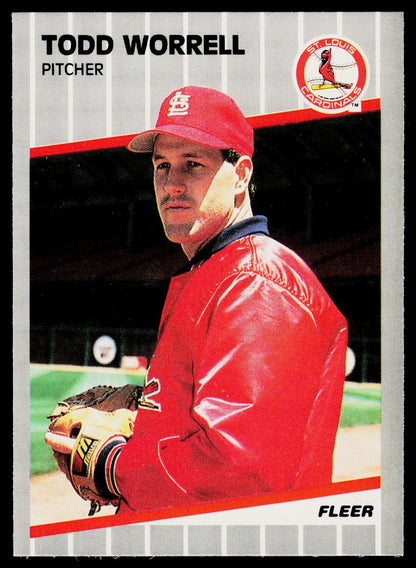 1989 Fleer #466 Todd Worrell